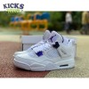 Air Jordan 4 Retro 'Purple Metallic' Size 36-47.5