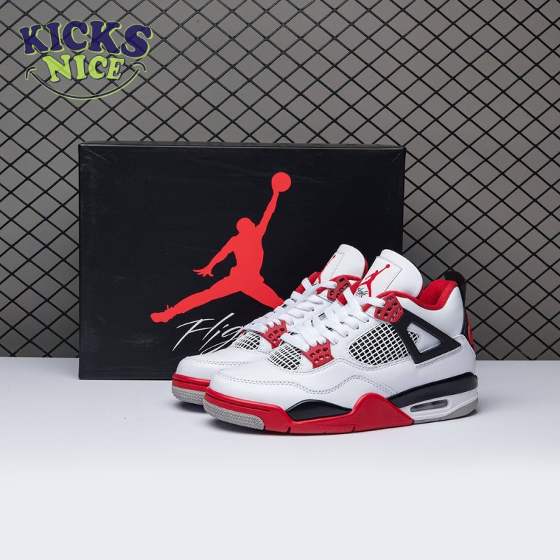 Jordan 4 Retro Fire Red (2020) DC7770-160 Size 36-47.5