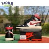 Jordan 1 Retro High Black Gym Red Size 40-47.5