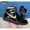 Jordan 1 Retro High Black Metallic Gold (2020) Size 36-47.5