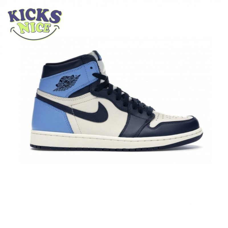 Jordan 1 Retro High Obsidian UNC Size 36-47.5