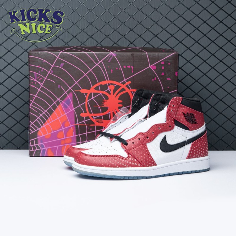 Jordan 1 Retro High Spider Man Origin Story (Special Box) Size 40-47.5