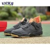 Jordan 4 Retro Levi's Black Size 40-46