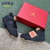 Jordan 4 Retro Levi's Black Size 40-46