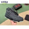 KAWS x Air Jordan 4 Retro 'Black' Size 40-47.5