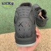 KAWS x Air Jordan 4 Retro 'Black' Size 40-47.5