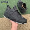 KAWS x Air Jordan 4 Retro 'Black' Size 40-47.5