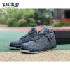 KAWS x Air Jordan 4 Retro 'Black' Size 40-47.5