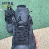 KAWS x Air Jordan 4 Retro 'Black' Size 40-47.5