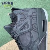 KAWS x Air Jordan 4 Retro 'Black' Size 40-47.5