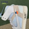 Off-White x Air Jordan 1 Retro High OG BG 'White' 2018 Size 36-47.5