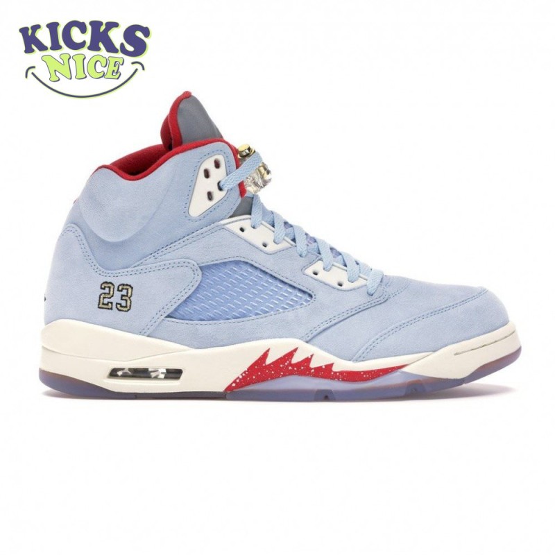 Trophy Room x Air Jordan 5 Retro 'Ice Blue' Size 40-47.5