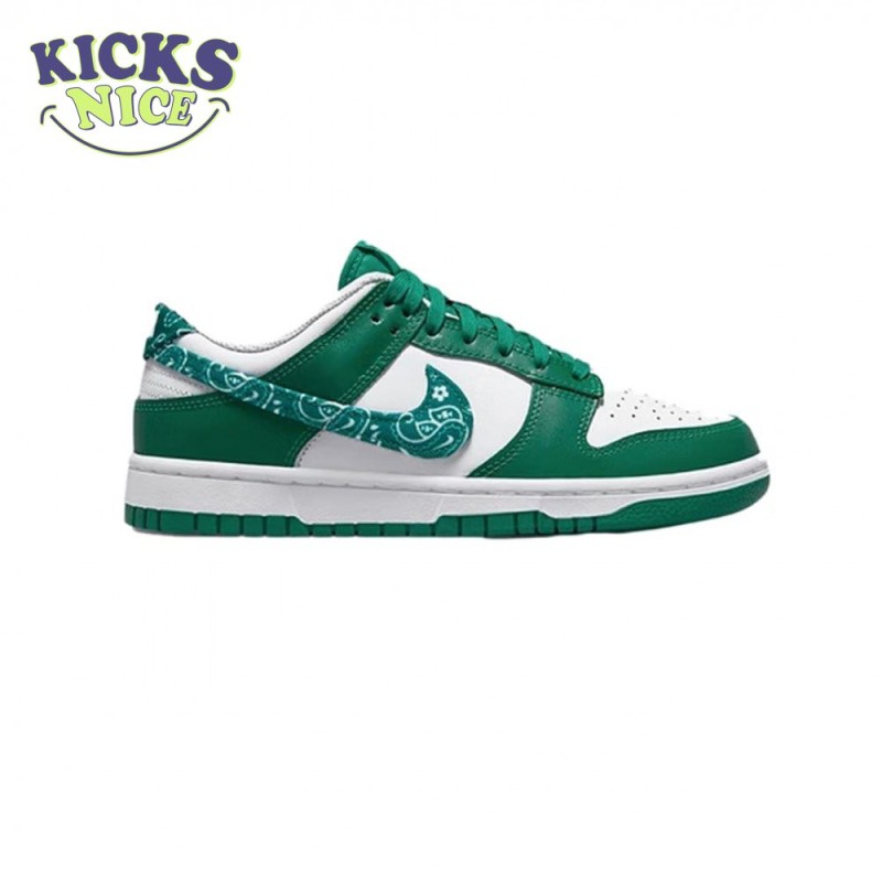 Nike Dunk Low Essential Paisley Pack Green Size 40-47.5