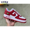 Nike Air Force 1 Low By Virgil Abloh White Red