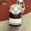 Nike Air Force 1 Low Monogram Brown Damier Azur