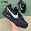 Off-White x Air Force 1 Low 'Black' Size 40-47.5