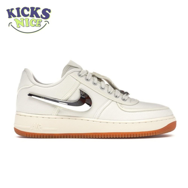 Travis Scott x Air Force 1 'Sail' Size 36-46