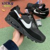 Off-White x Air Max 90 'Black' Size 36-46