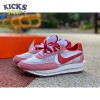 2019 Sacai x Nike LVD Waffle Daybreak Swoosh Pink Gery White Red BV0073 500 Size 36-46