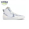 Sacai x Blazer Mid 'White Grey' Size 40-47.5