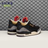 Air Jordan 3 Black Gold Size 40.5-46