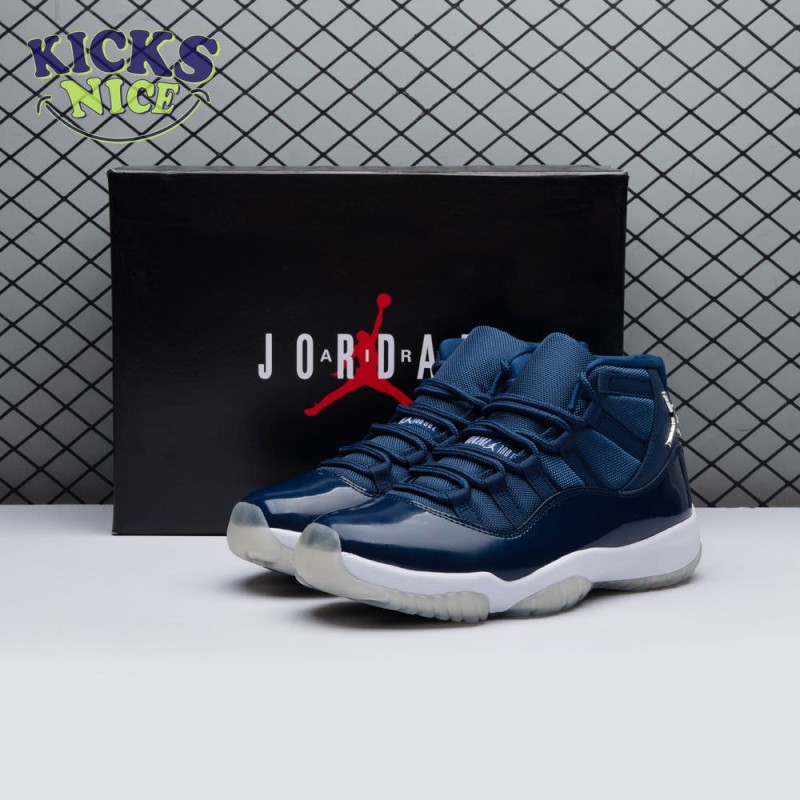 Jordan 11 Retro Dark Blue 378037-441 Size 40-47.5