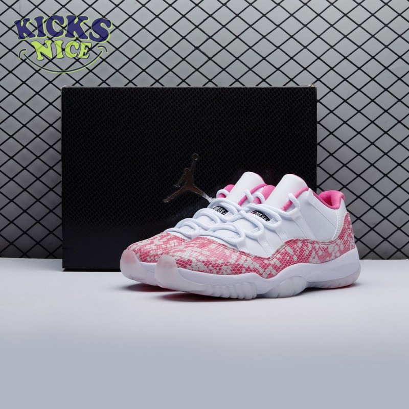 Jordan 11 Retro Low Pink Snakeskin (2019) (Women's) AH7860-106