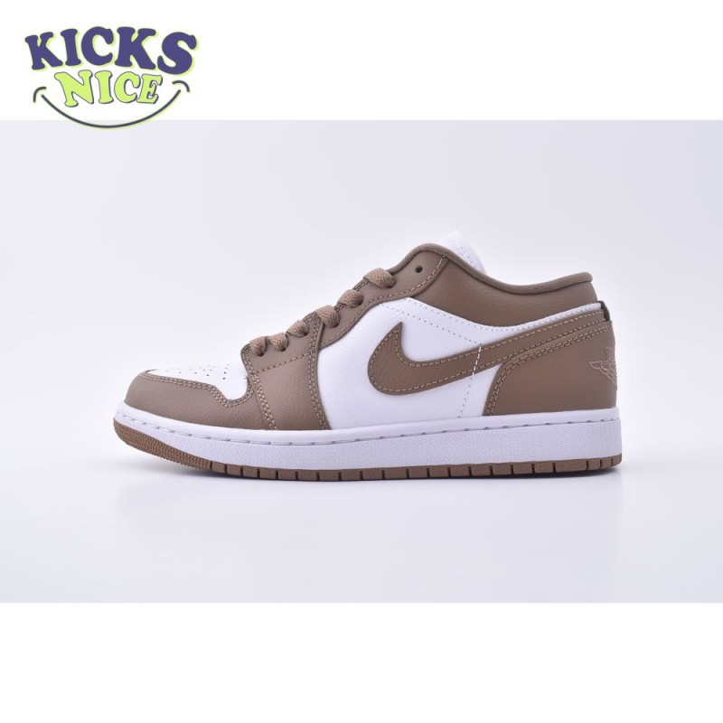 Jordan 1 Low Archaeo Brown White DC0774-202 Unisex Size