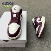 Jordan 1 Low Bordeaux DC0774-161 Unisex Size