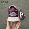 Jordan 1 Low Bordeaux DC0774-161 Unisex Size