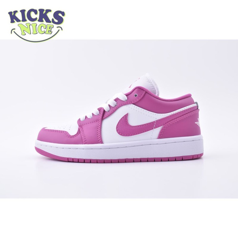 Jordan 1 Low Fire Pink FV8486-600 Women Size