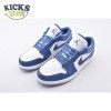 Jordan 1 Low Industrial Blue FN5214-141 Unisex Size