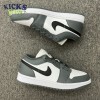 Jordan 1 Low Iron Grey 553560-152 Unisex Size