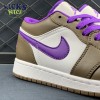 Jordan 1 Low Purple Mocha 553558-215 Size 36-47.5