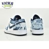 Jordan 1 Low Washed Denim CZ8455-100 Unisex Size