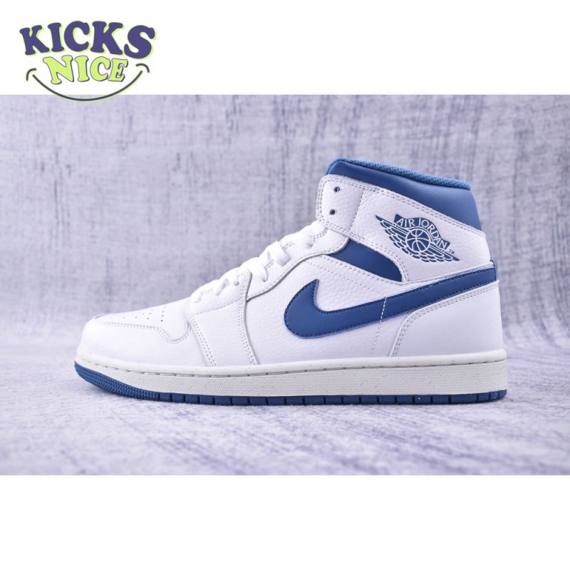 Jordan 1 Mid SE Industrial Blue FN5215-141 Unisex Size