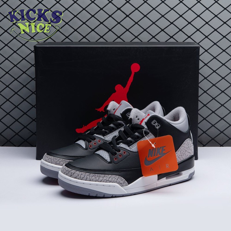 Jordan 3 Retro Black Cement Reimagined DN3707 010 Size 40-48.5