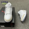 Jordan 3 Retro Pure White 136064-111 Unisex Size