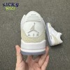 Jordan 3 Retro Pure White 136064-111 Unisex Size