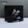 Jordan 5 Retro Black Metallic (2016) 845035-003 Size 40-47.5