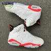 Jordan 6 Retro Infrared White 384664-123