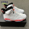 Jordan 6 Retro Infrared White 384664-123