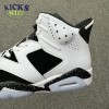 Jordan 6 Retro Oreo 384664-101 Men Size