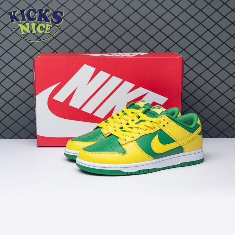 Nike Dunk Low Reverse Brazil DV0833-300 Size 36-47.5