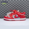 Off-White x Dunk Low 'University Red' Size 40-47.5