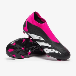 Adidas Proteator Accuracy.3 ohne schnürsenkelFG fußballschuh - Core schwarz/weiß/Team Shock Pink