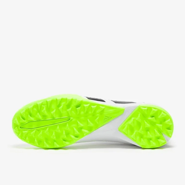 Adidas Proteator Accuracy.3 ohne schnürsenkelTF fußballschuh - weiß/Core schwarz/Klare Zitrone