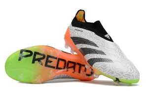Adidas PREDATOR ACCURACY+ FG fußballschuh - Weiß Schwarz Orange Grün